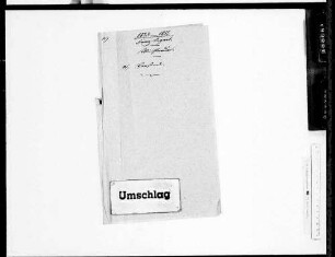 Vorstand (1823-1856)