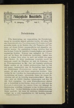 Ferienkolonien