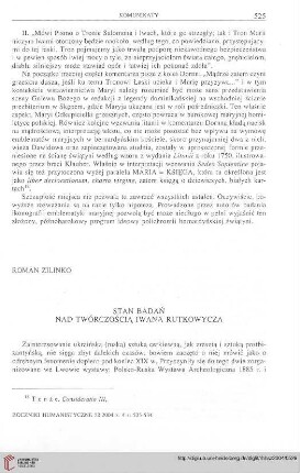 52: Stan badań nad twórczością Iwana Rutkowycza