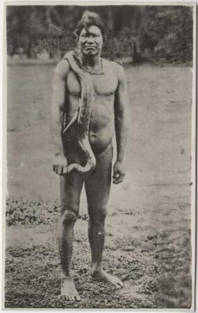 "Indio Chamacoco, 'Millet', Puerto 14 de Mayo"
