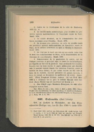 667. Costenoble (Karl Ludwig).