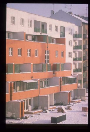 Diapositive: Reichenberger Straße, Mariannenstraße Kottbusser Damm, 1985