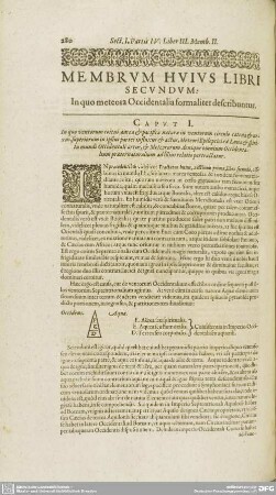 MEMBRUM HUIUS LIBRI SECUNDUM: