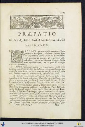 Sacramentarium Gallicanum.