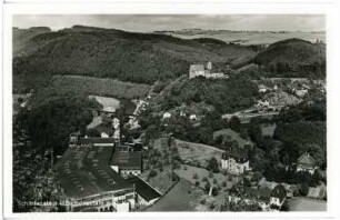 Scharfenstein. Blick auf Scharfenstein