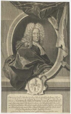 Bildnis des Heinrich Hildebrand von Einsiedel