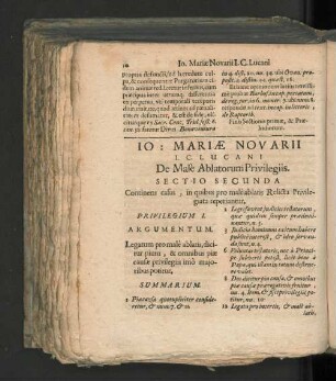 [Privilegium I. - Privilegium XV.]