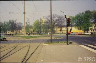 Berlin, Schloss Charlottenburg, Blick vom Luisenplatz.