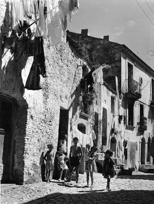 Termoli. Straße in der Altstadt