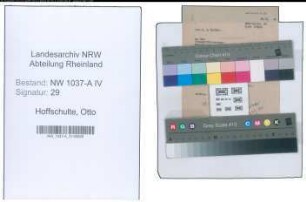Entnazifizierung Otto Hoffschulte , geb. 00.00.0000 ()