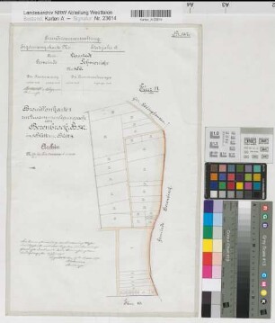 Berenbrock (Erwitte), Zusammenlegung in Berenbrock, Bl.4 Brouillonkarte I Schmerlecke Flur 11