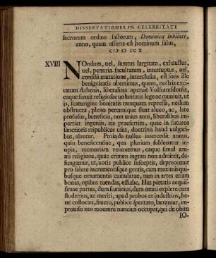 XVIII - XXII