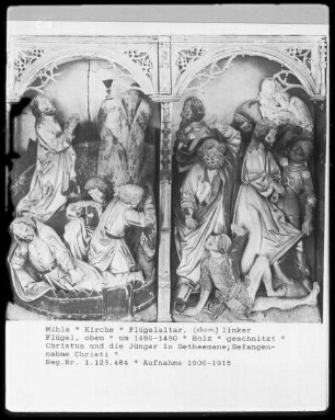 Gethsemane und Gefangennahme Christi