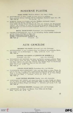 Moderne Plastik (Nr. 100-102)