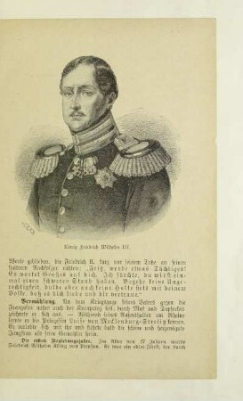 König Friedrich Wilelm III.
