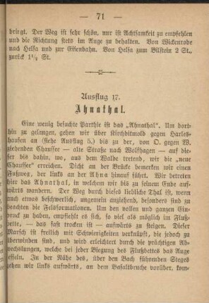 Ausflug 17. Ahnathal.