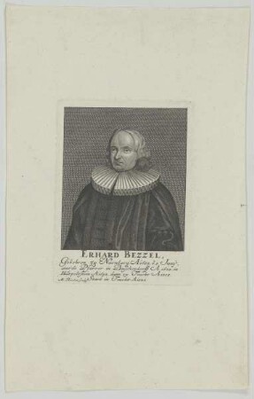 Bildnis des Erhard Bezzel