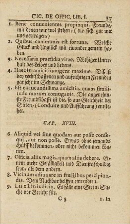 Caput XVIII.