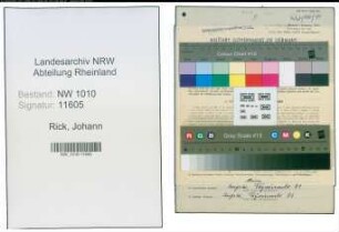 Entnazifizierung Johann Rick , geb. 08.11.1895 (Polizeibeamter)