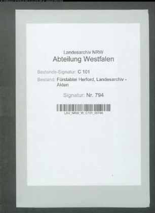 Belege zur Rechnung des Kapitels (Rezeptor Schröder)