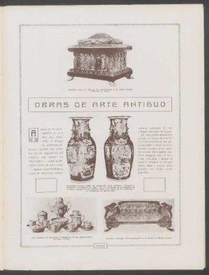 Obras de arte antigua