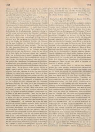184-185 [Rezension] Beyer, Oskar, Bach