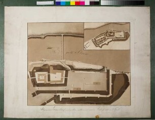 Allgemeiner Grundriss von dem alten, mittlern und neuern Schlosse nebst der Stadt