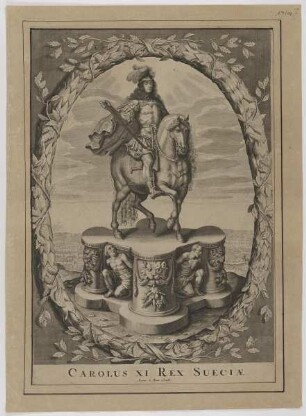 Bildnis des Carolus XI Rex Sueciae