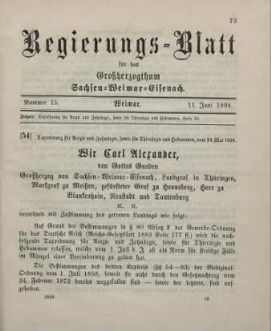 54. Taxordnung für Aerzte und Zahnärzte, sowie für Thierärzte und Hebammen
