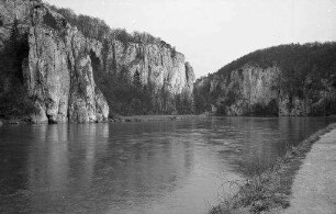 Weltenburg: Donaudurchbruch, Felspartien bei Weltenburg