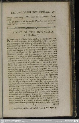 History Of The Invincible Armada
