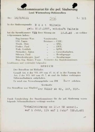 Möst, Wilhelm