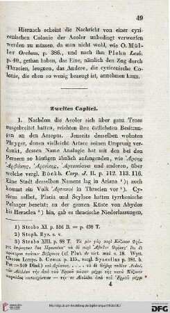 Zweites Capitel