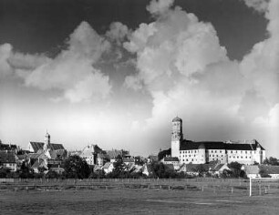 Dillingen an der Donau. Stadtzentrum mit Schloß