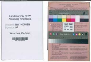 Entnazifizierung Gerhard Woschek , geb. 20.04.1907 (Kaufmann)