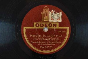 Madame Butterfly : Duett Butterfly und Pinkerton, 1. Akt; 2. Teil: " 's ist schon was wahres dran" / (Puccini)