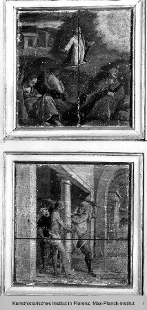 Madonna del Rosario : Das Gebet am Ölberg und die Geißelung Christi