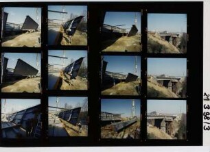 Autobahnbrücke über die Große Striegis - BAB A4, Dresden, 1998