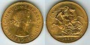 Großbritannien, Pound Souvereign