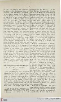 13: Ein Gang durch restaurirte Kirchen, [2]