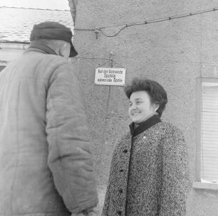 Margot Ruhla, Bürgermeisterin von Spohla : Wjesnjanostka Margot Ruhla ze Spale : Spohla / Spale