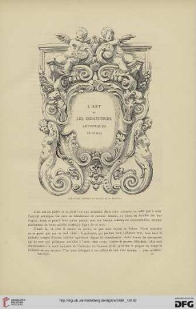 7: L' art et les industries artistiques en Suisse, [1]