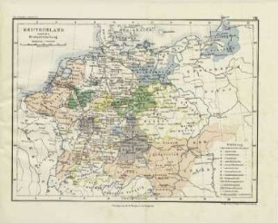 Deutschland nach der Kreiseinteilung