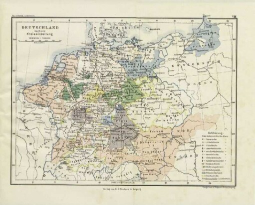 Deutschland nach der Kreiseinteilung