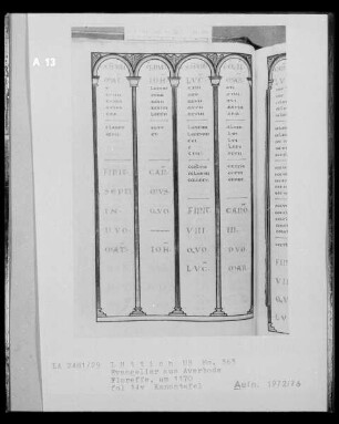 Ms. 363 (Evangeliar aus Averbode) — Ms. 363 (Evangeliar aus Averbode), Folio 14versoBuchseite