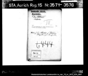 Die dem Landgendarmen J.H. Stünkel aus Essen erteilte Erlaubnis zum Kramhandel in Berdum