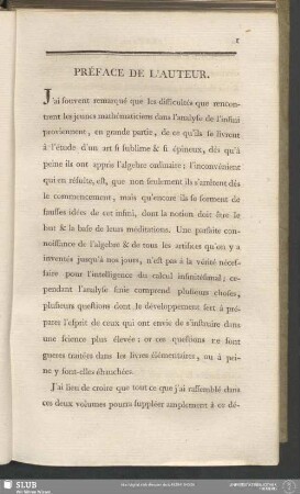 Préface De L'Auteur