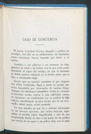 Caso de conciencia