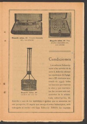Condiciones