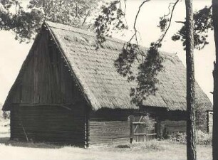 Wirtschaftsgebäude in Klein Partwitz : Bauwesen - Wirtschaftsgebäude und Gehöfte. Ort: Bjezdowy / Klein Partwitz. Scheune.
